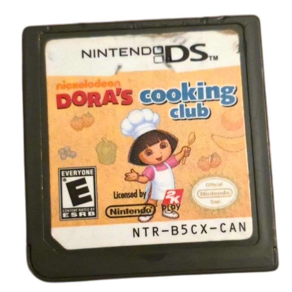 Dora's Cooking Club Nintendo DS 3DS (Cartridge Only) Tested